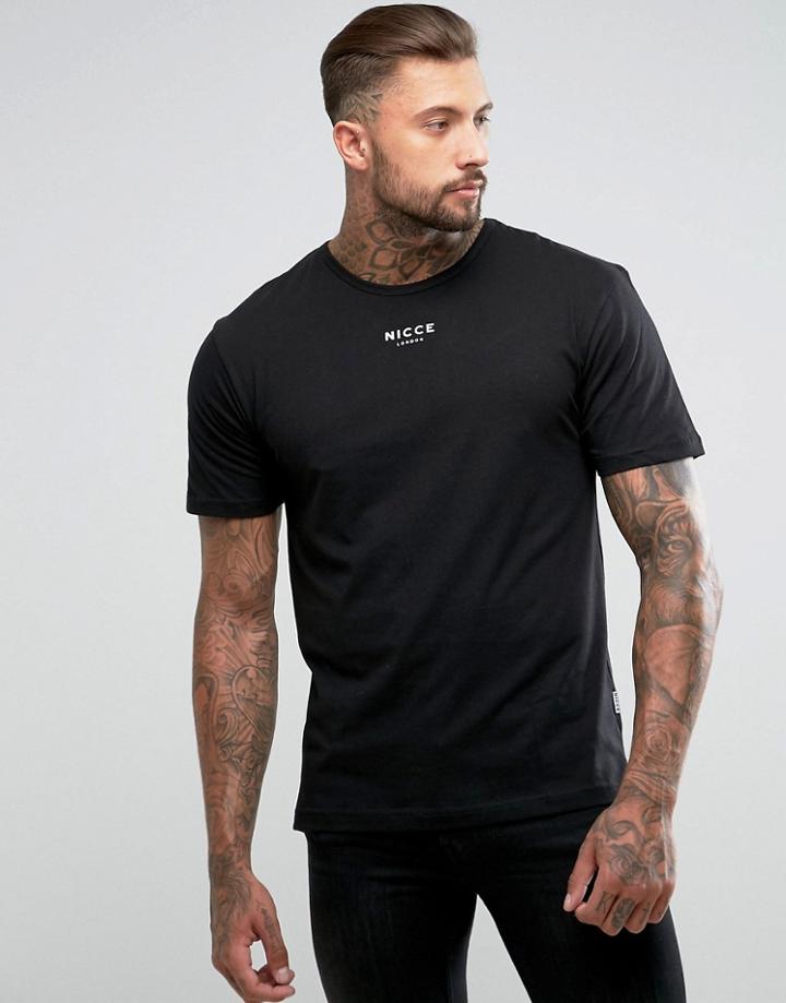 Nicce London Boxy T-shirt - Black