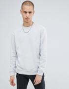 Lee Crew Neck Sweatshirt Gray