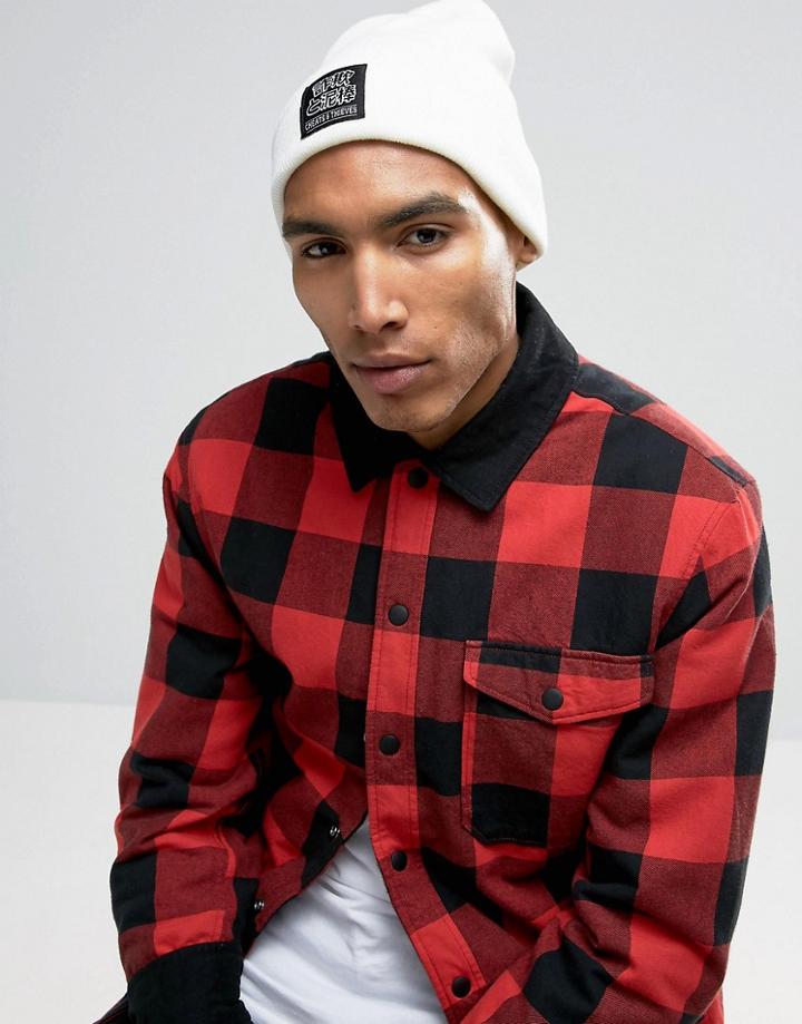 Cheats And Thieves Beanie - White