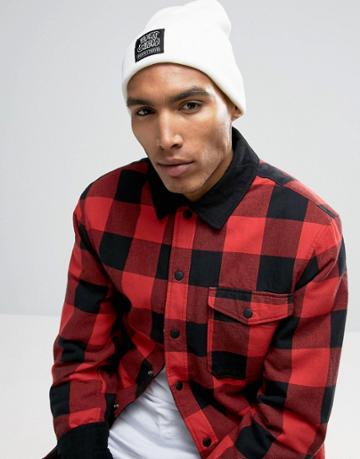 Cheats And Thieves Beanie - White
