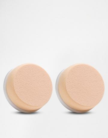 Pulsaderm Set Of 2 Heads Makeup Sponge - Clear