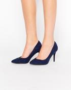 New Look Heeled Court Shoe - Blue