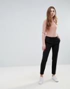 Vila Cigarette Pant - Black