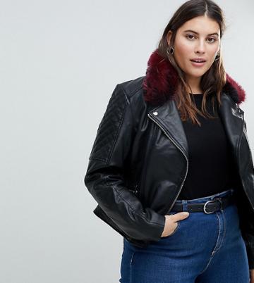 Urbancode Plus Aviator Jacket - Black