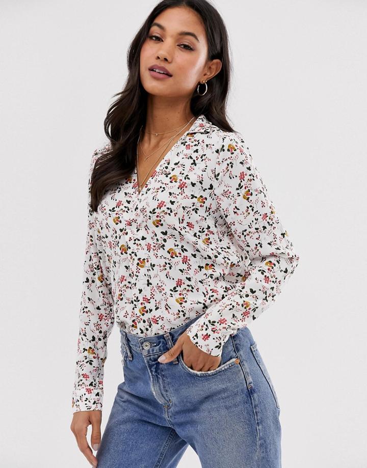 Vila Floral Blouse-multi