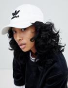 Adidas Originals Trefoil Cap In White - White