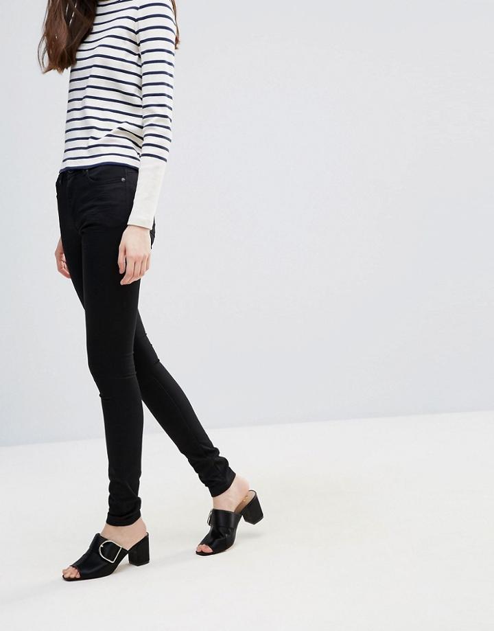 Adpt Black Skinny Jeans - Black