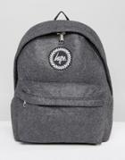 Hype Charcoal Wool Backpack - Gray