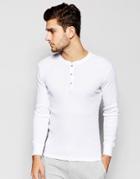 Levi's Henley Long Sleeve T-shirt - White