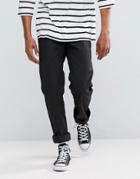 Brixton Fleet Rigid Chino In Relaxed Fit - Black