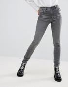 Adpt Washed Skinny Jeans - Gray