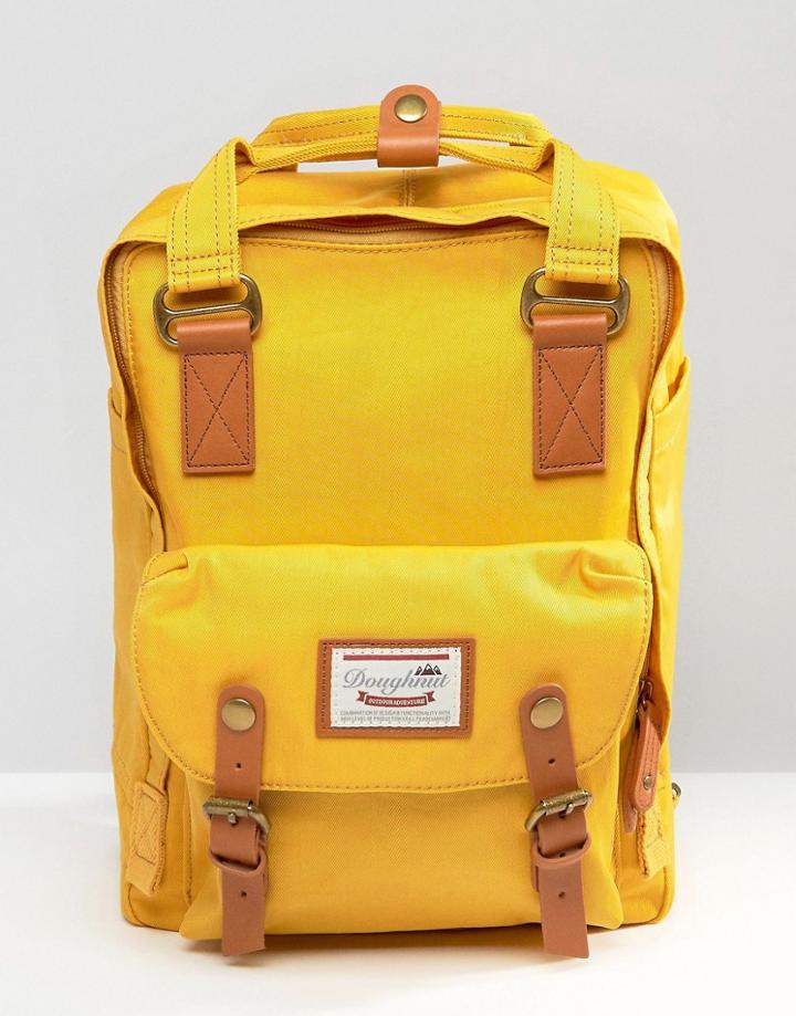 Doughnut Backpack Macaroon In Yellow - Yellow