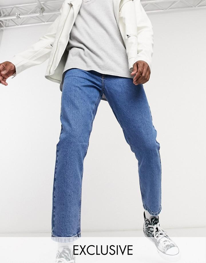 Reclaimed Vintage Inspired The '89 Tapered Jean In Vintage Blue Wash