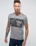 Wrangler Garment Dyed T-shirt Gray - Gray