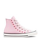 Converse Chuck Taylor All Star Hi Crafted With Love Embroidered Canvas Sneakers In Cherry Blossom-pink