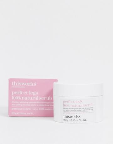 This Works Perfect Legs 100% Natural Body Scrub 6.8 Oz-no Color