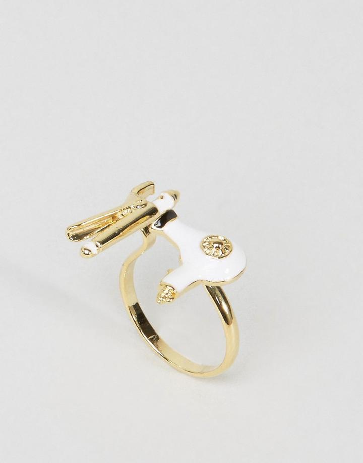 Limited Edition Hair Dressers Open Ring - Multi
