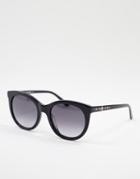 Juicy Couture Round Lens Sunglasses-black