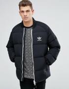 Adidas Originals Superstar Down Jacket In Black Br9735 - Black