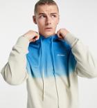 Collusion Hoodie With Ombre Wash Set-blues