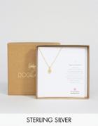 Dogeared Gold Plated Magical Protection Limited Edition Boxed Reminder Necklace - Gold