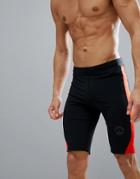 J.lindeberg Activewear Dean Compression Short In Black - Black