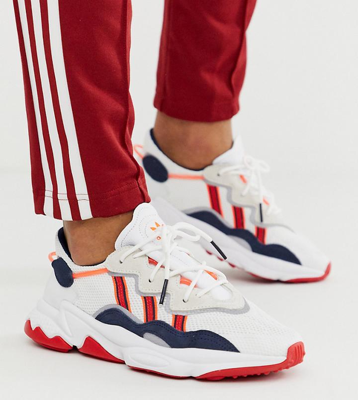 Adidas Originals Ozweego Sneakers In White