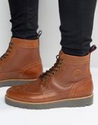 Fred Perry Northgate Leather Boots - Tan