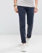 Boss Orange By Hugo Boss Slim Chino In Navy - Navy