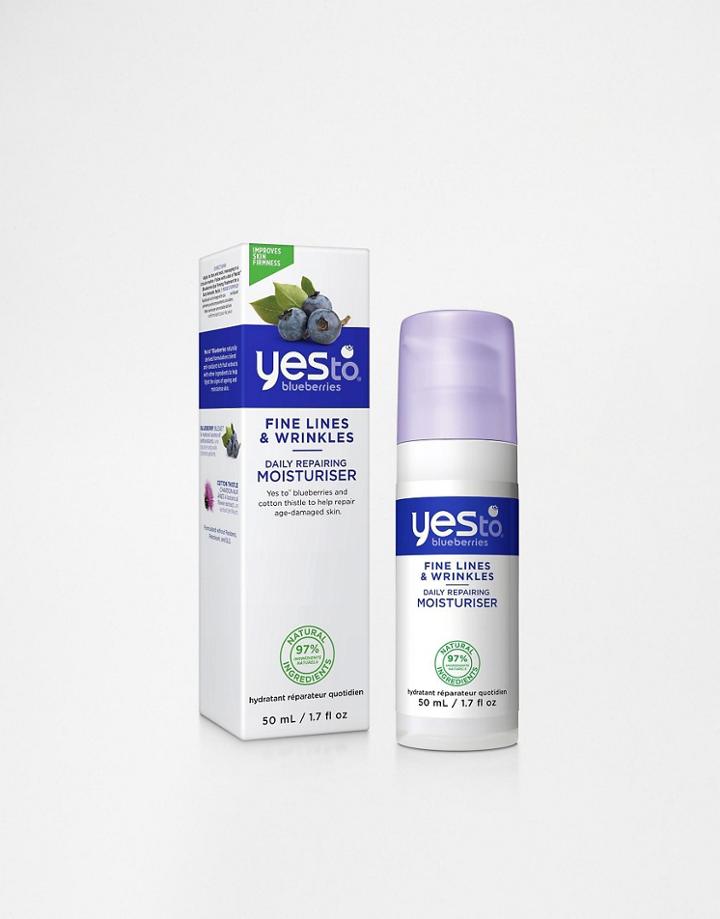 Yes To Blueberries Day Moisturizer 50ml - Clear