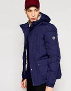 Puffa Caney Amsterdam Coat - Navy