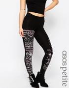 Asos Petite Ultimate Festival Leggings - Black