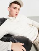 The North Face Tka Glacier 1/4 Zip Fleece In White