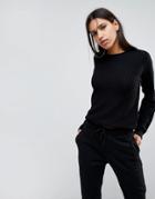 Noisy May Knitted Sweater - Black