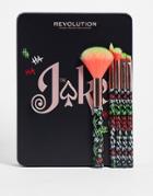 Revolution X Dc Comics Joker Put On A Happy Face Makeup Brush Set-no Color