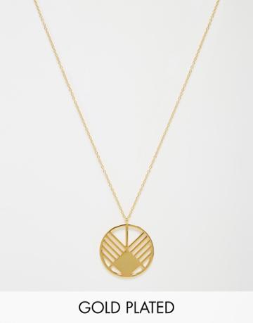 Gorjana Shera Pendant Necklace - Gold
