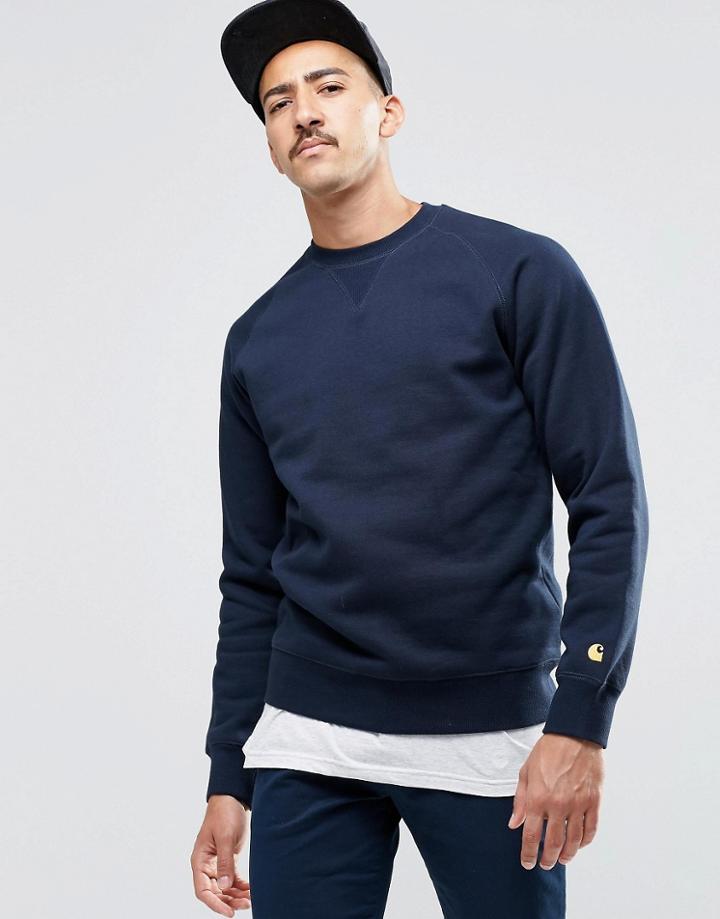 Carhartt Wip Chase Sweatshirt - Navy