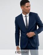 Only & Sons Skinny Suit Jacket - Navy