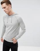 Esprit Hooded Sweater In 100% Cotton - Gray