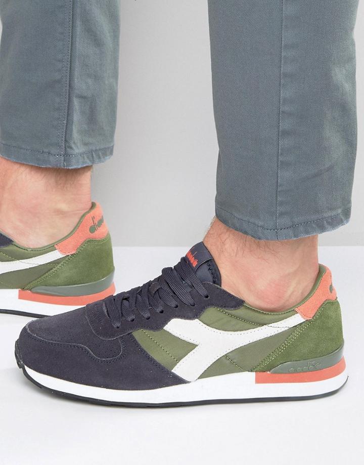 Diadora Camaro Double Ii Sneakers - Green