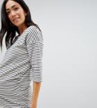 New Look Maternity Stripe Top - Multi