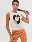 Adidas Wanderlust Logo Tank - Cream
