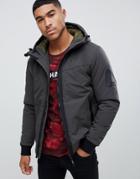 Chasin' Return Jacket With Hood Khaki - Green