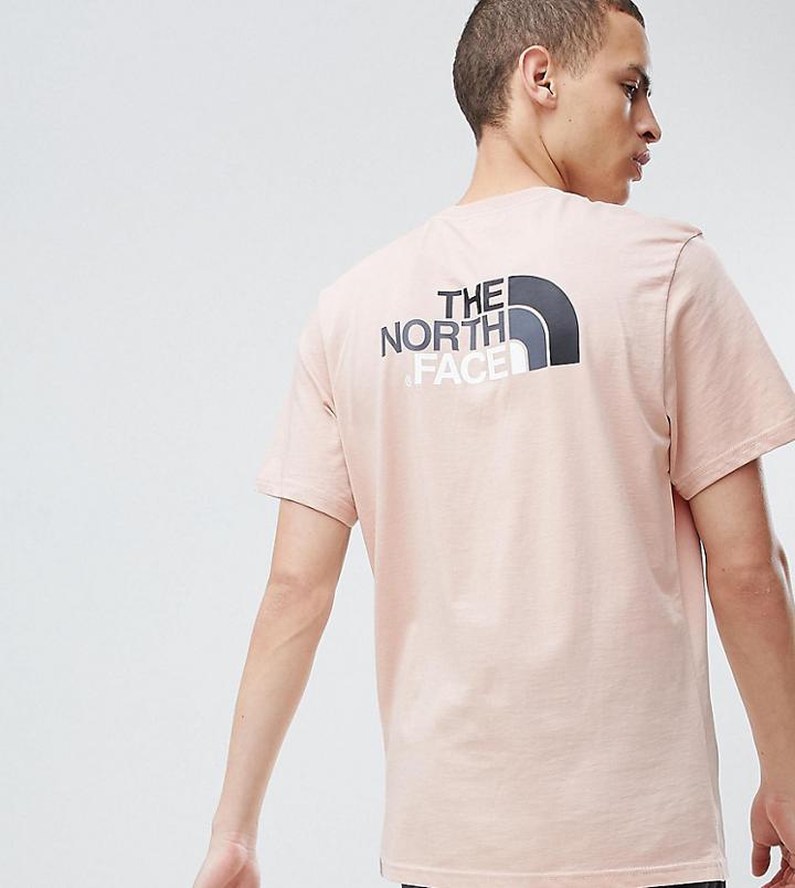The North Face Exclusive To Asos Easy T-shirt In Pink - Pink