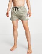 Ellesse Postiano Swim Short In Khaki-green