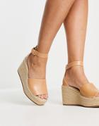 & Other Stories Espadrilles Wedges In Beige-neutral