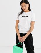 Only Favorite Slogan T-shirt In White