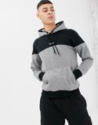 Primitive Pacer Hoodie With Contrast Panel In Gray - Gray