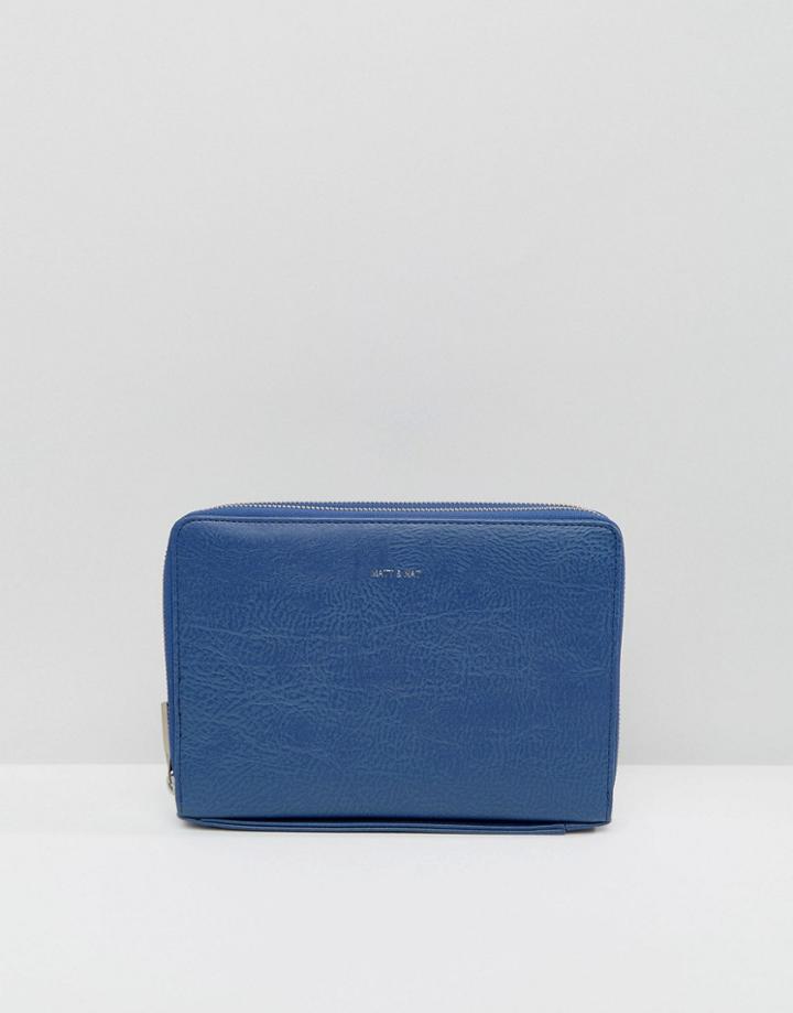 Matt & Nat Large Pouch - Blue