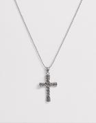 Seven London Silver Cross Necklace